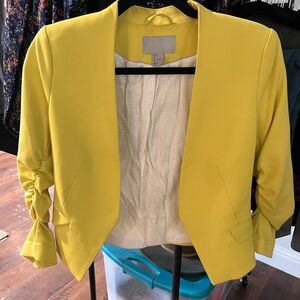 H&M Vibrant Yellow Blazer